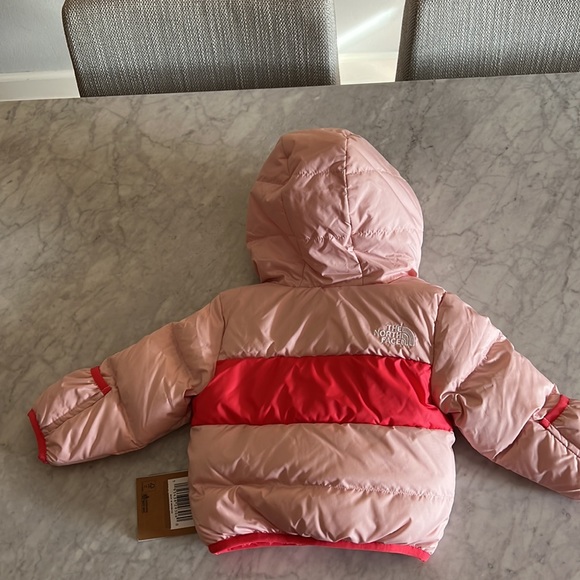 The North Face Infant Hooded Down Puffer Coat Jacket Brand New with tags - Picture 6 of 9